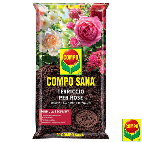 Compo terriccio per rose fiori - compo,