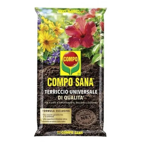 Terriccio universale concimato - terriccio,