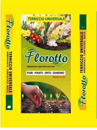 Terriccio universale concimato - terriccio,